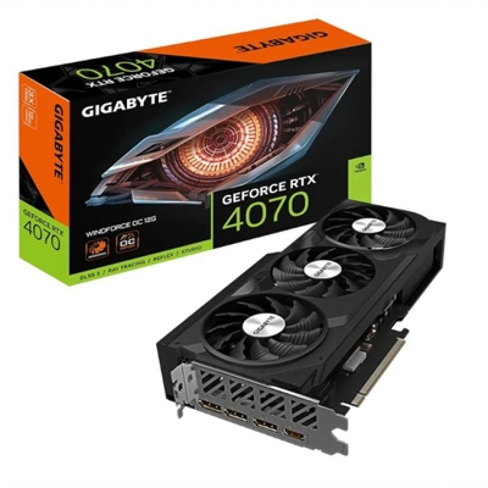 RTX 4070 GIGABYTE WINDFORCE OC 12GB GDDR6X